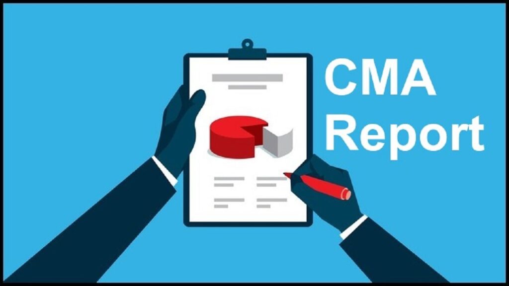 How often should a CMA report be updated for ongoing bank loans?
