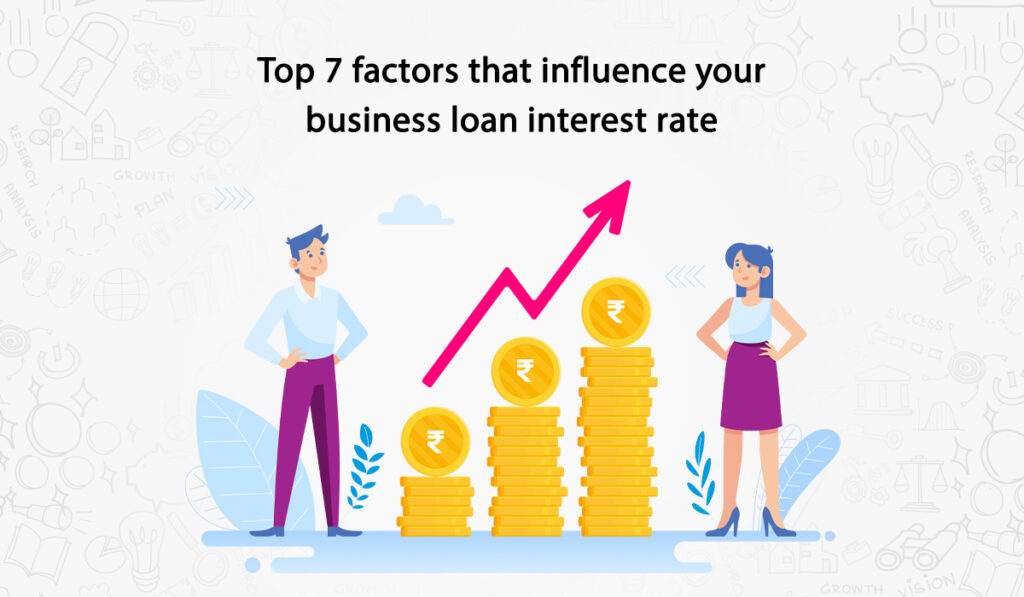 How do interest rates affect bank loans for businesses?