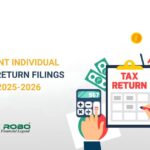 Non-Resident Individual Income Tax Return Filings for AY 2025-2026