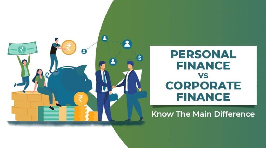 What are the key differences between individual and corporate financial planning?