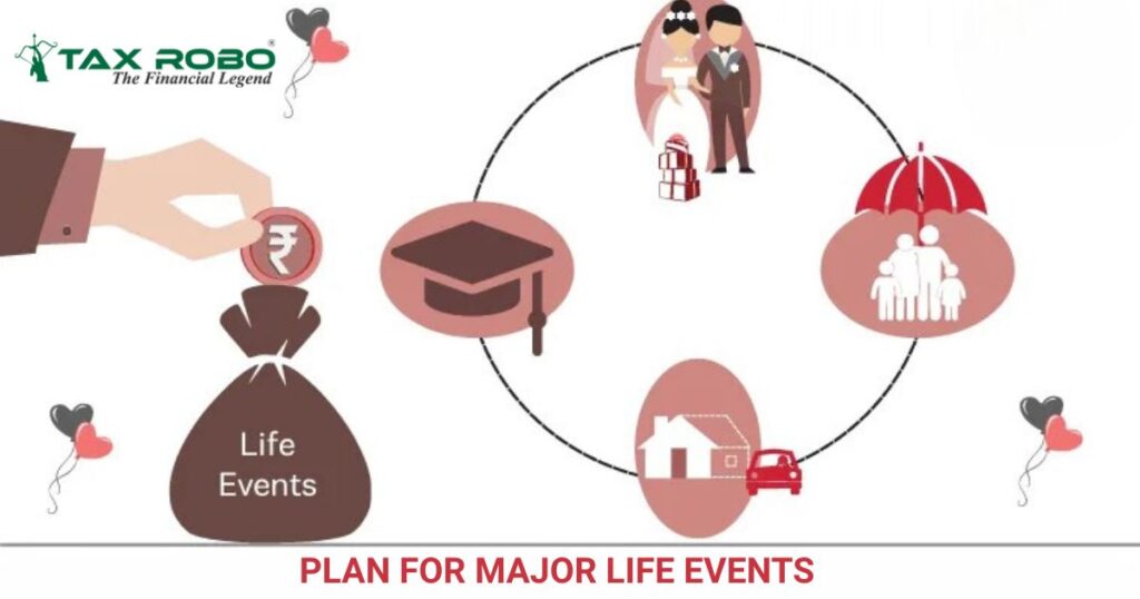 How do I plan for major life events (e.g., buying a house, education) through financial planning?