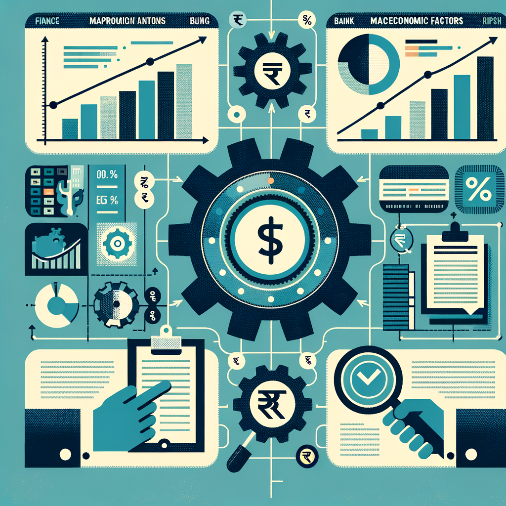 How do macroeconomic factors impact bank loan terms reflected in project reports?