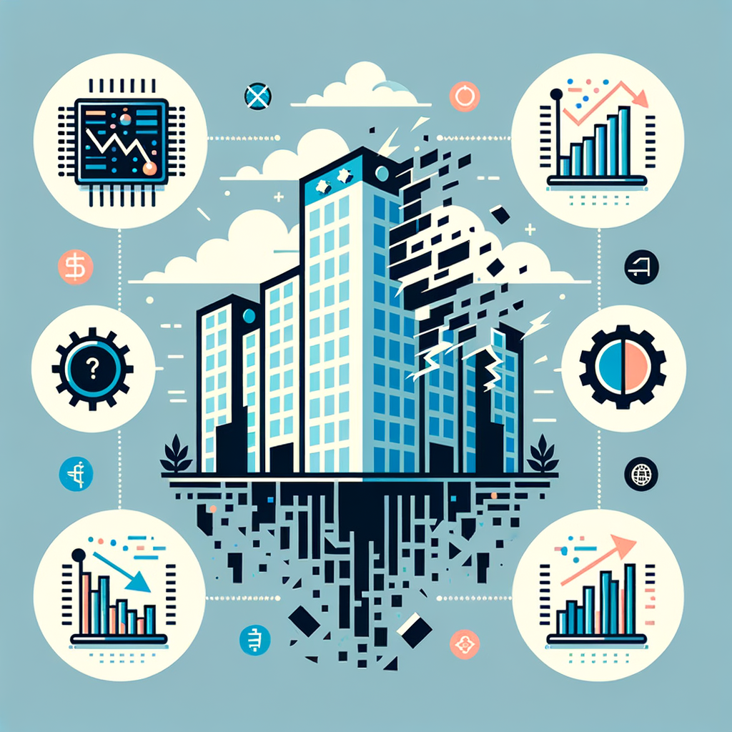 What is the role of technological disruption in causing business failures?