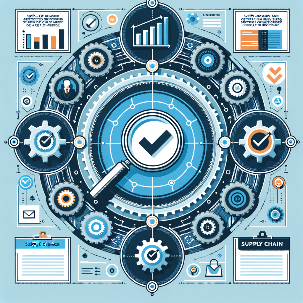 How do you conduct supplier and supply chain due diligence?