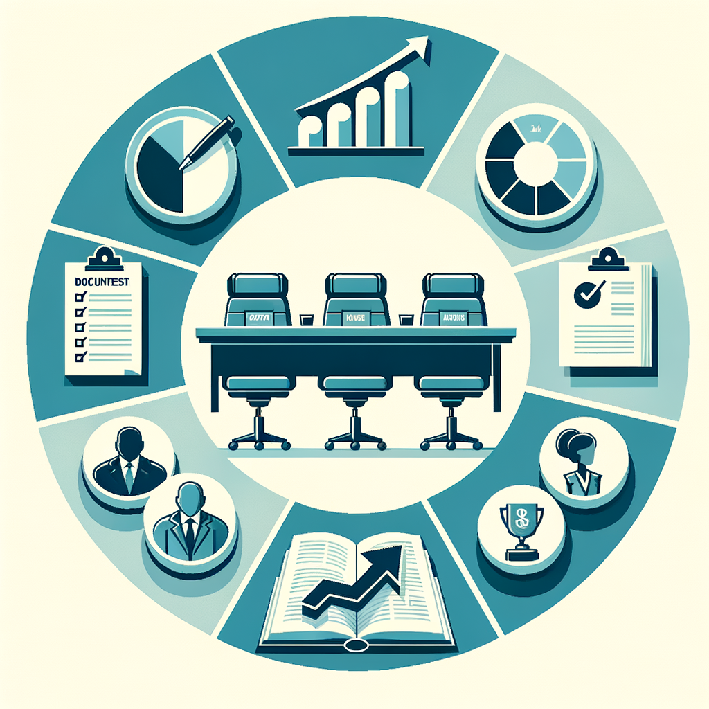 How to Organize and Document Effective Board Meetings