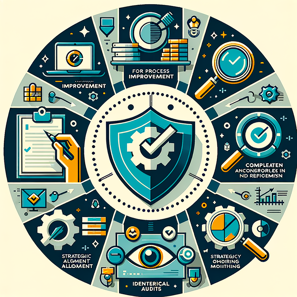 How do internal audits support overall risk management?