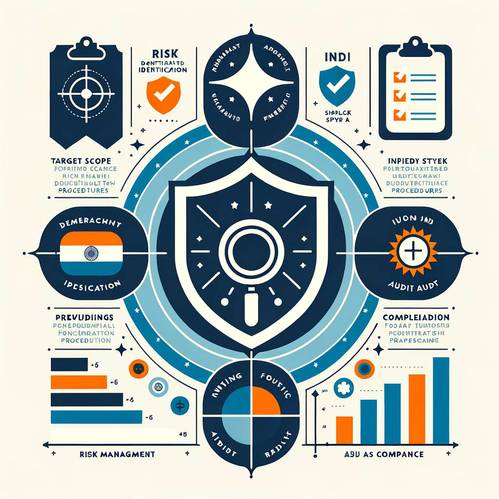 How do auditors conduct risk-based audits under Ind AS?