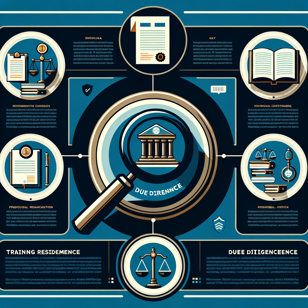 What training is recommended for professionals conducting due diligence?