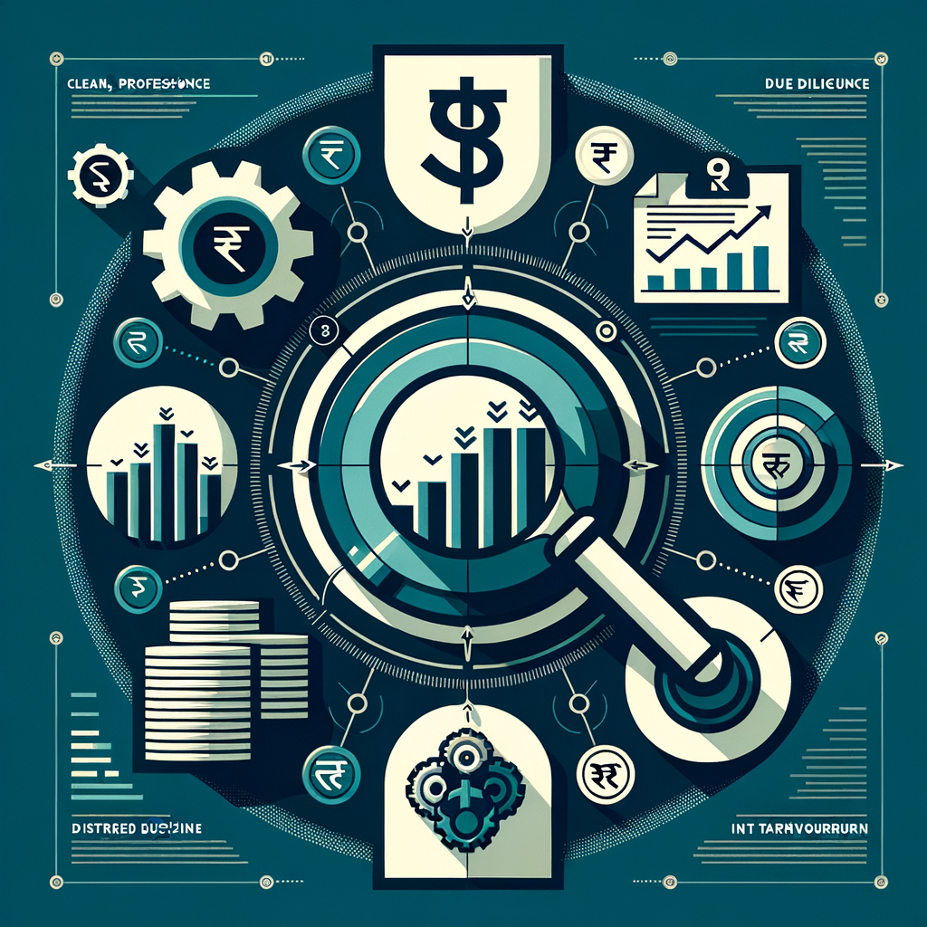 How do you perform due diligence for distressed or turnaround businesses?