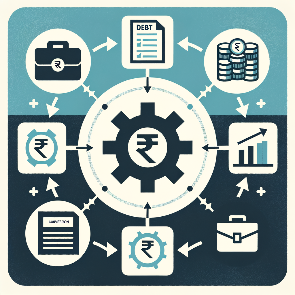 What documentation is required when a company restructures its debt by converting director loans?
