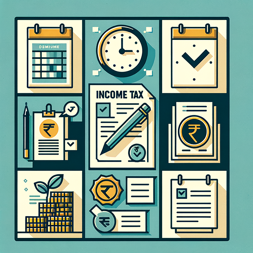 What are the deadlines for filing income tax returns in India?