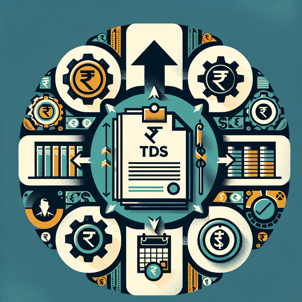 How do TDS (Tax Deducted at Source) provisions work under the Income Tax Act?