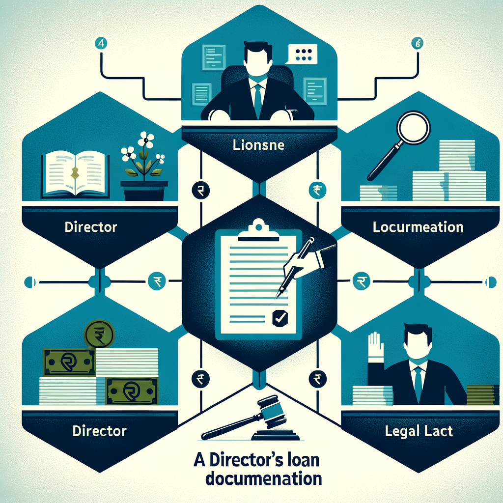 How should a director’s loan be documented to comply with the Companies Act 2013?