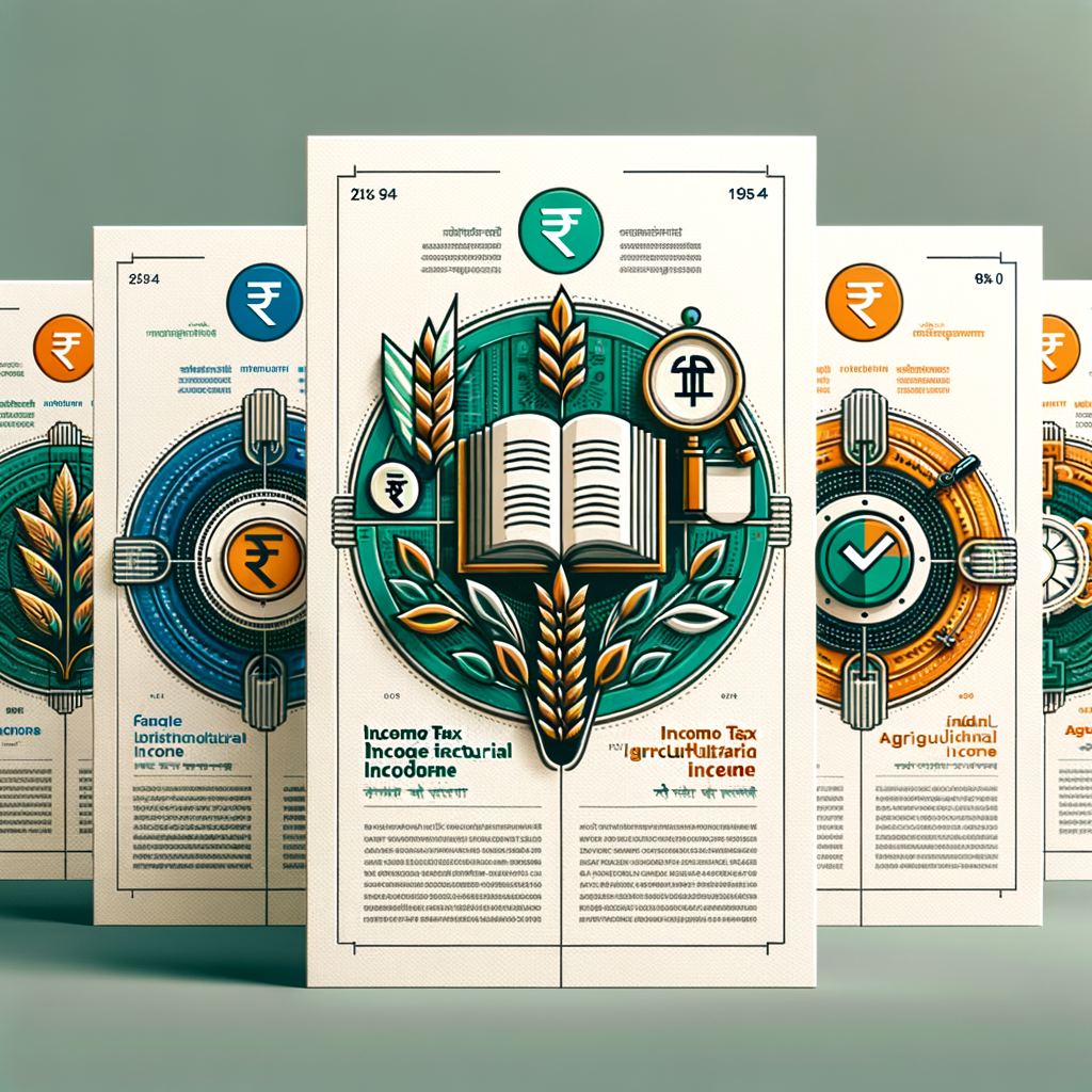 How does the Income Tax Act handle agricultural income?