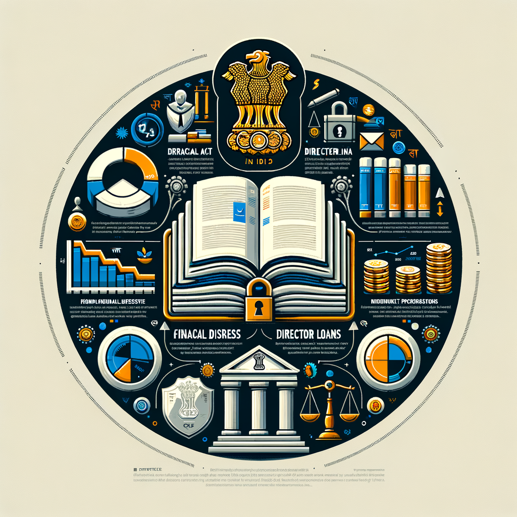 How does the Companies Act 2013 address the issue of director loans during periods of financial distress?