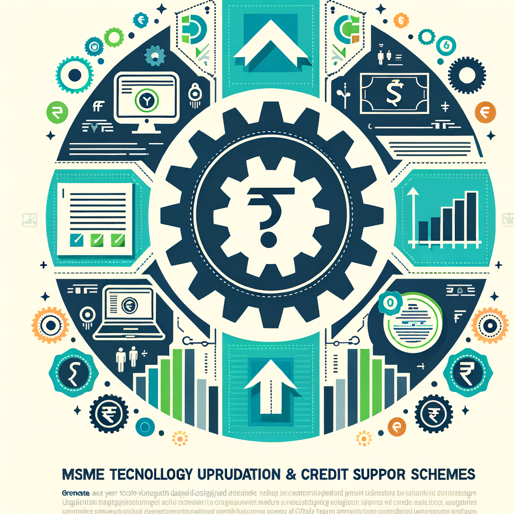 MSME Technology Upgradation & Credit Support Schemes 2025