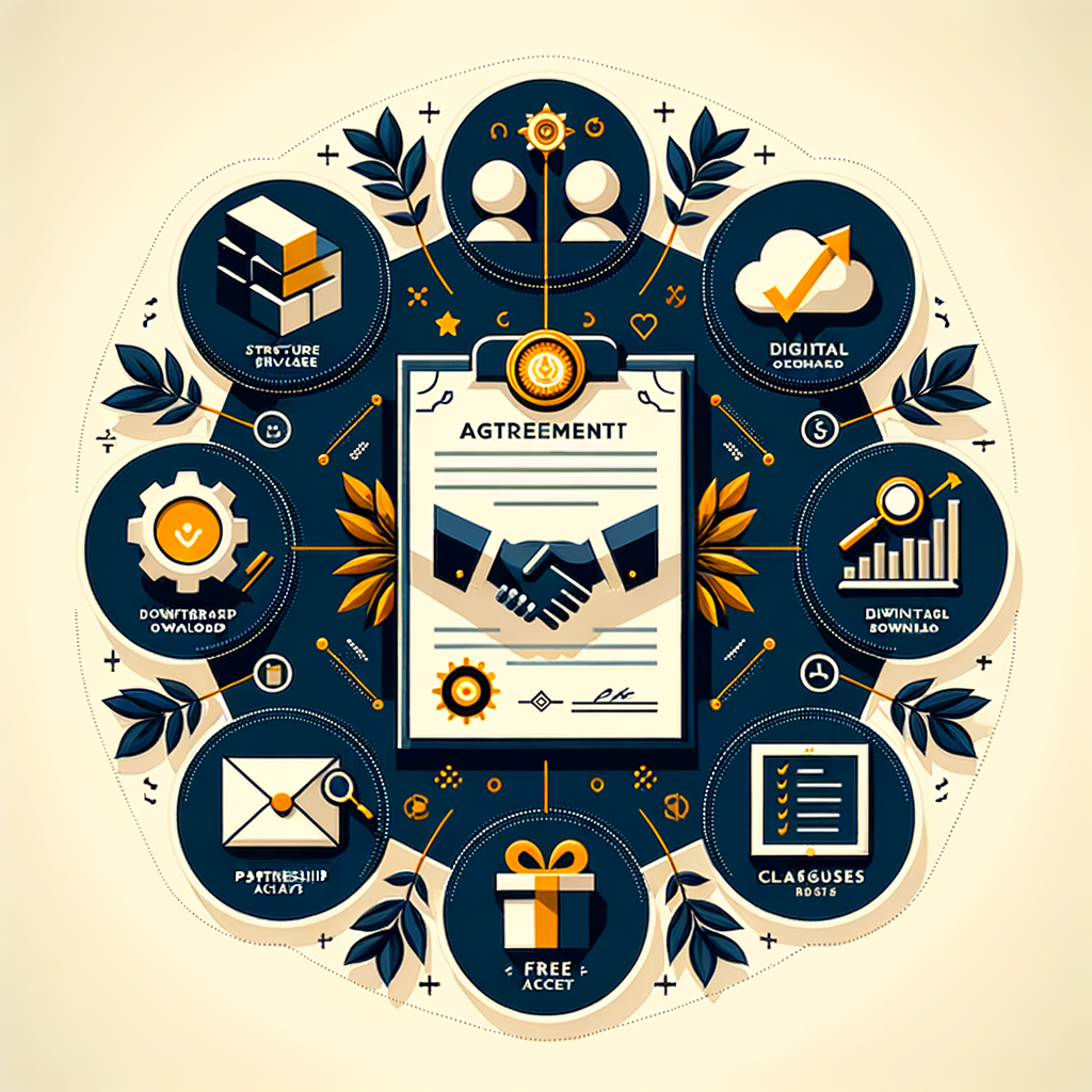 Partnership Deed Format (PDF/Word) – Free Download + Sample Clauses