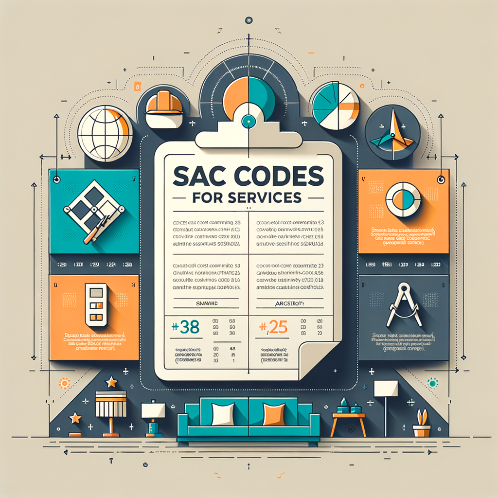 SAC Code for Construction, Architect & Interior Design Services
