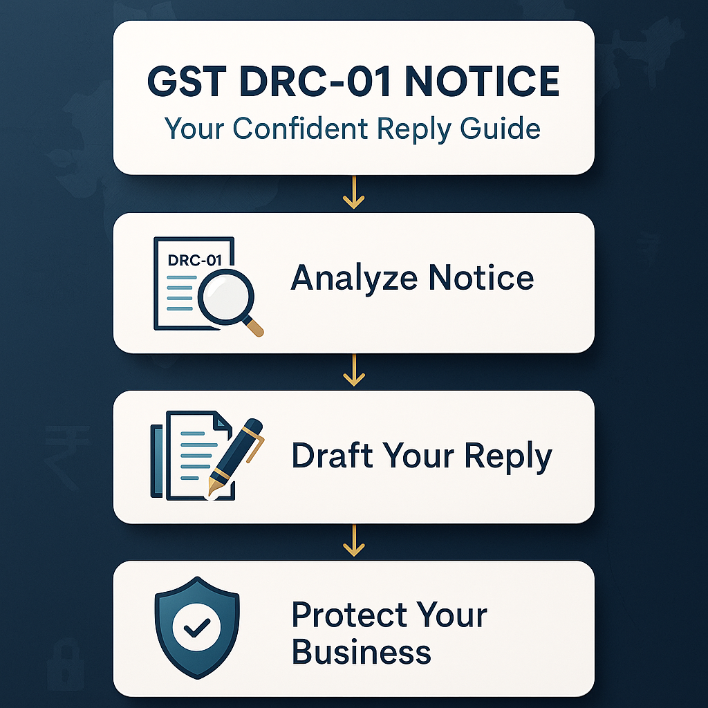 GST DRC-01 Notice – Draft Reply with Practical Example