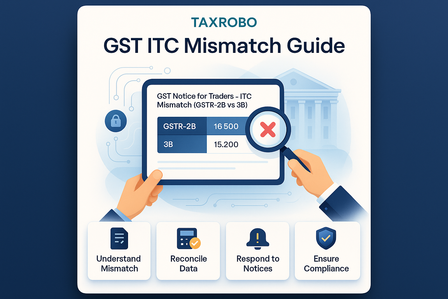 GST Notice for Traders – ITC Mismatch (GSTR-2B vs 3B) Complete Guide
