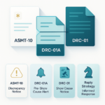 ASMT-10 vs DRC-01 vs DRC-01A – Difference & Reply Strategy