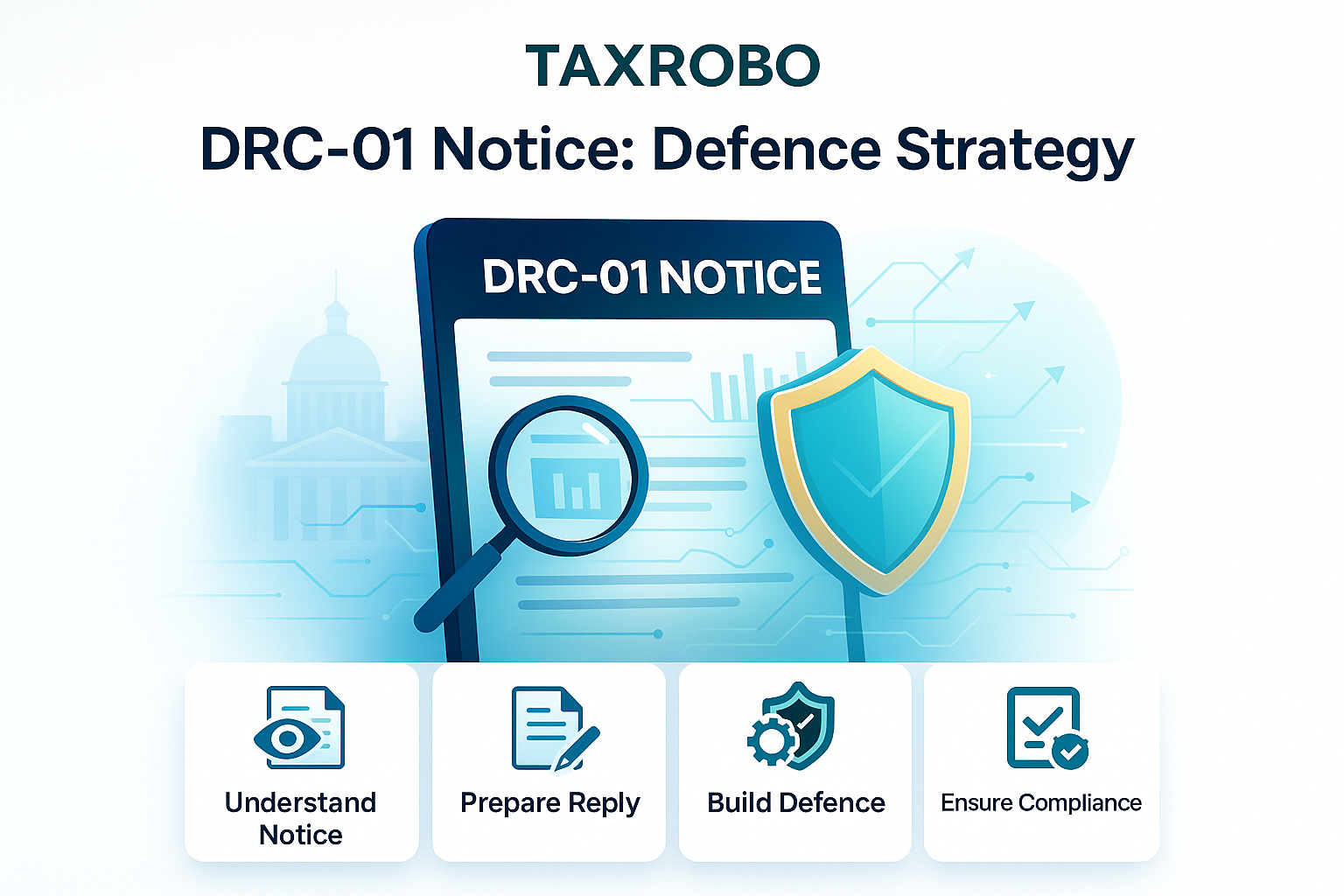 DRC-01 Notice for Excess ITC Claim – Reply Format & Defence Strategy
