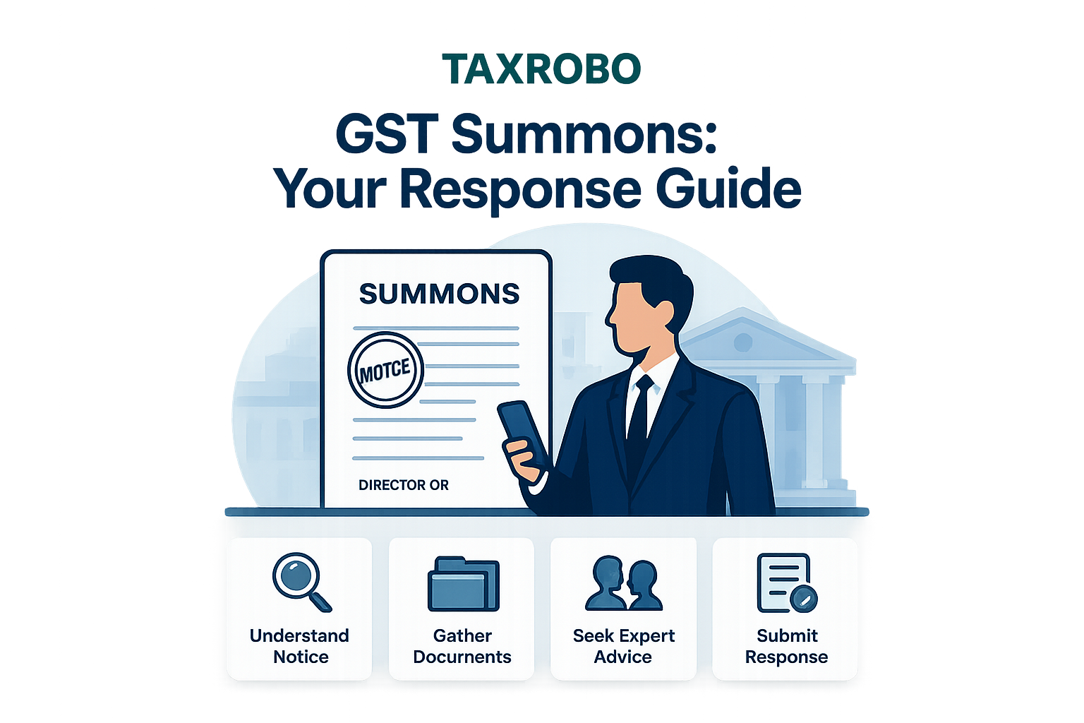 GST Summons to Director or Partner – How to Respond