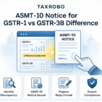 ASMT-10 Notice for GSTR-1 vs GSTR-3B Turnover Difference – Reply Format & Solution
