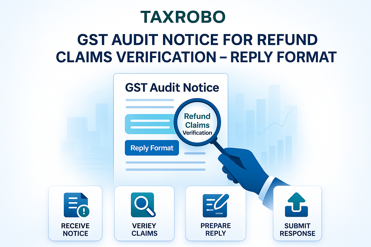GST Audit Notice for Refund Claims Verification – Reply Format