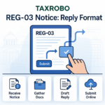 REG-03 Notice for Additional Documents – Reply Format