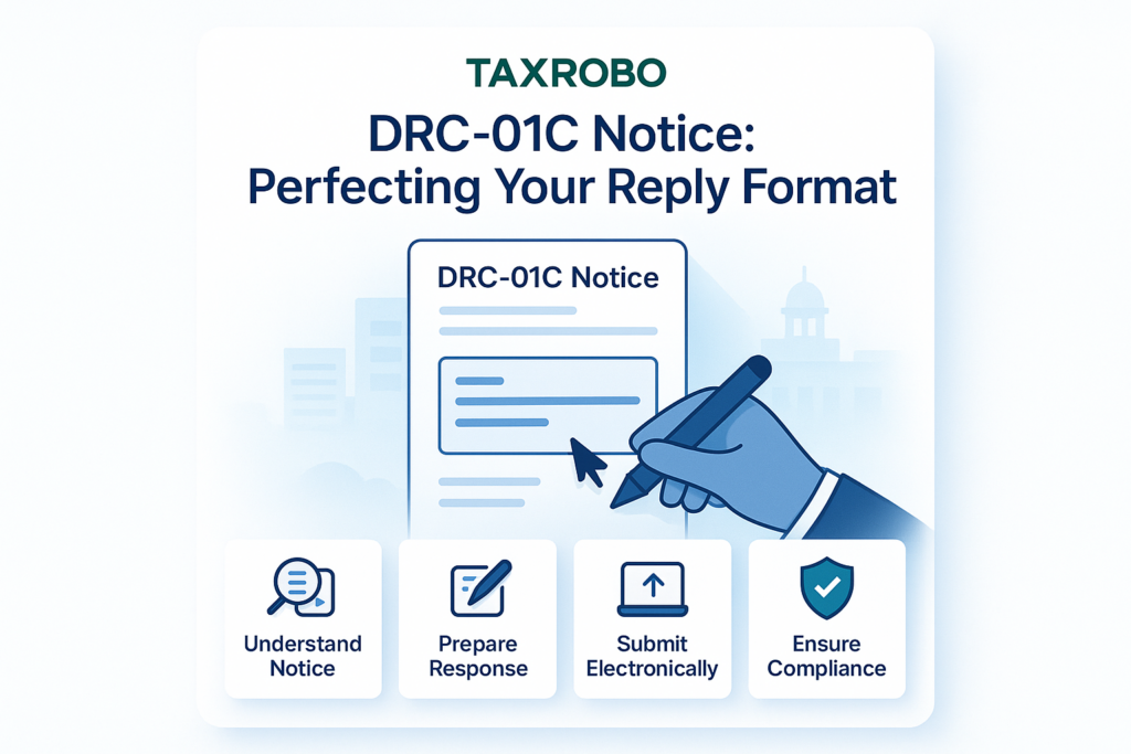 DRC-01C Notice – Reply Format