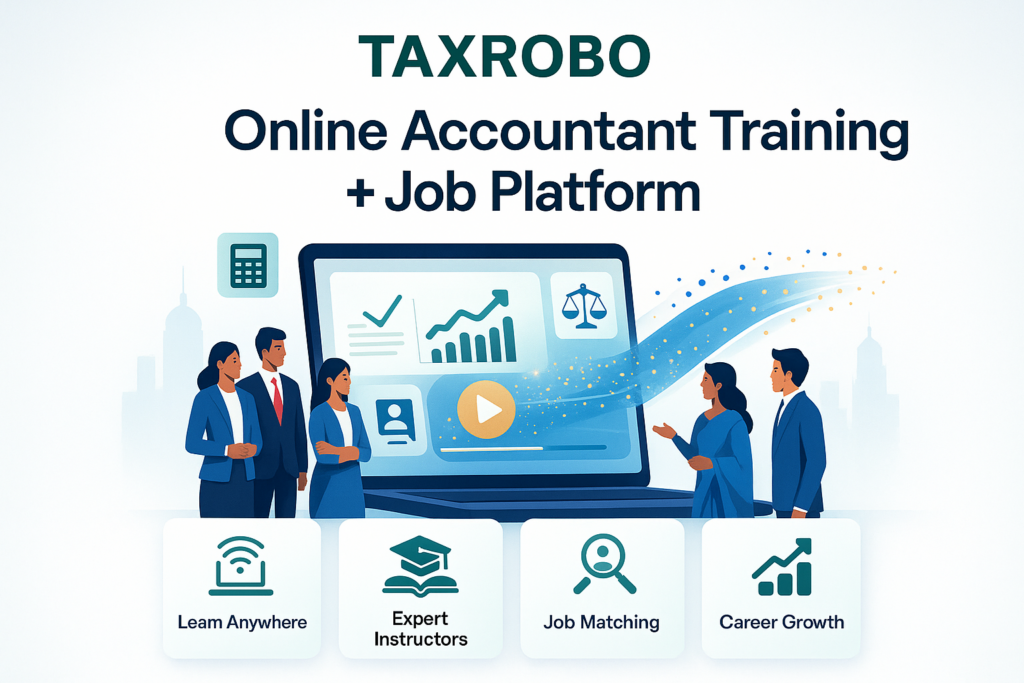 Online Accountant Training + Job Platform
