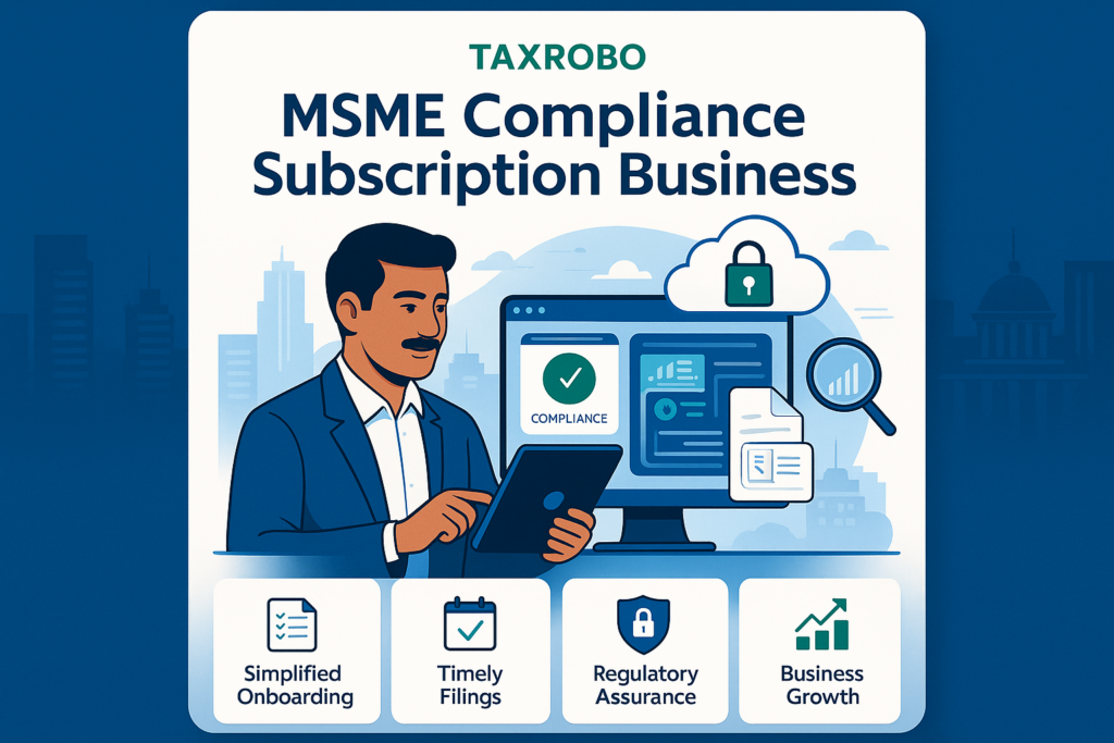 MSME Compliance Subscription Business